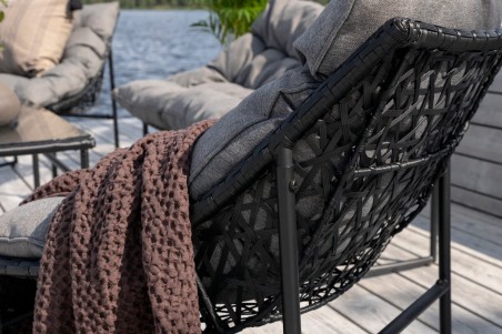Tina soffgrupp svart Venture Home