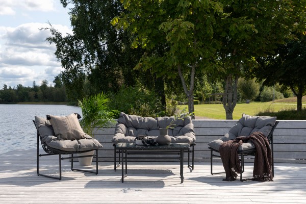 Tina soffgrupp svart Venture Home