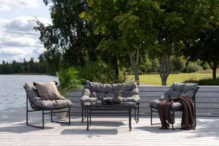 Tina soffgrupp svart Venture Home