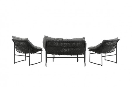 Tina soffgrupp svart Venture Home