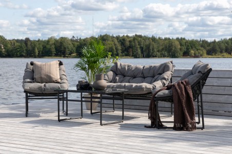 Tina soffgrupp svart Venture Home