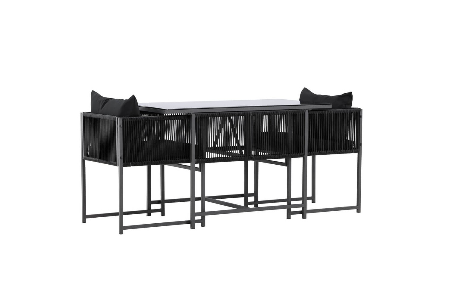 Noto caféset svart Venture Home Noto caféset svart Venture Home
