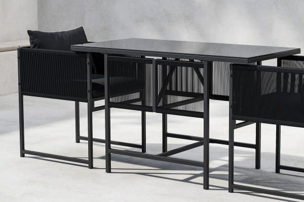 Noto caféset svart Venture Home