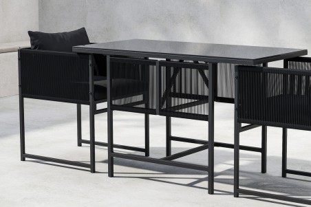 Noto caféset svart Venture Home