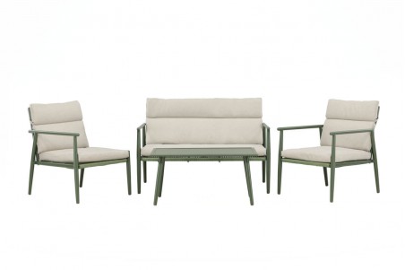 Mazzaro soffgrupp grön/beige Venture Home