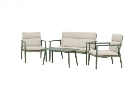 Mazzaro soffgrupp grön/beige Venture Home