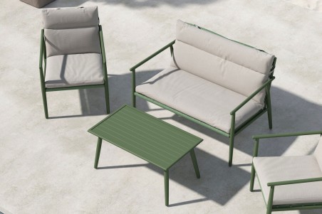 Mazzaro soffgrupp grön/beige Venture Home