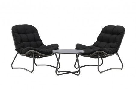 Cala loungeset antracit Venture Home
