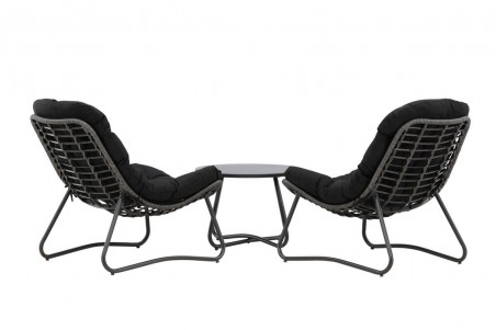 Cala loungeset antracit Venture Home