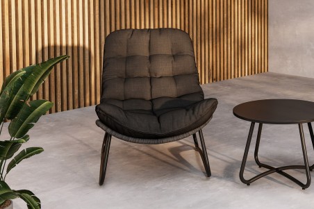 Cala loungeset antracit Venture Home