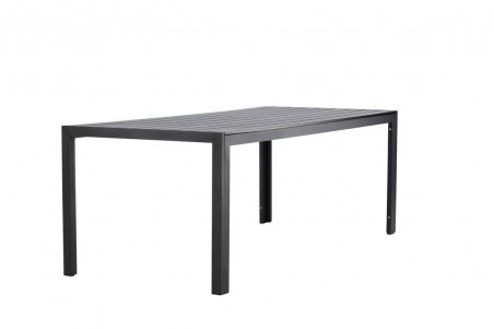 Mirko matbord 205x90 cm svart Venture Home