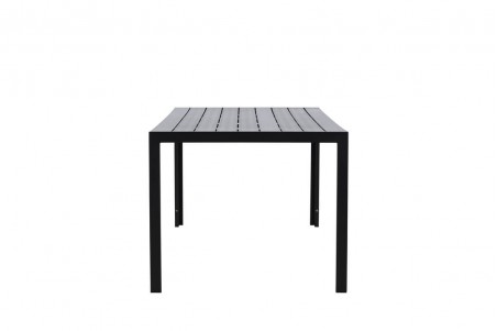 Mirko matbord 205x90 cm svart Venture Home