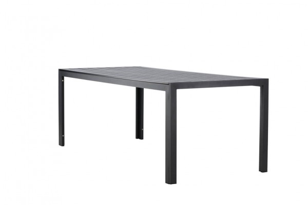 Mirko matbord 205x90 cm svart Venture Home