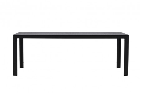 Mirko matbord 205x90 cm svart Venture Home