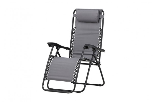 Vulcano solstol grå/svart Venture Home