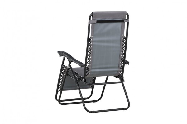 Vulcano solstol 2-pack grå/svart Venture Design