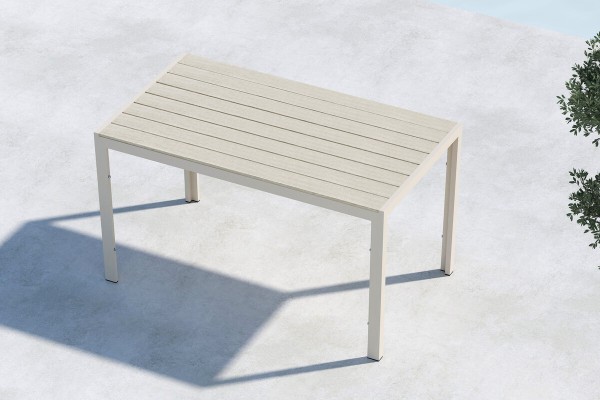 Mirko matbord 140x80 cm beige Venture Home
