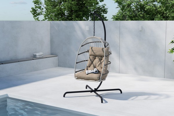 Terezza hängstol svart/beige Venture Home