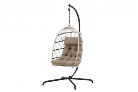 Terezza hängstol svart/beige Venture Home