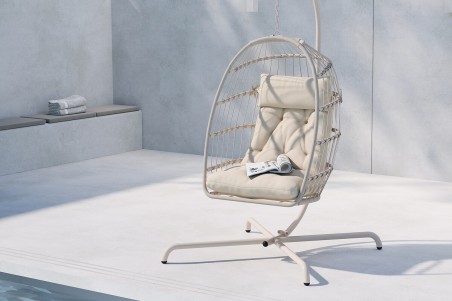 Terezza hängstol beige Venture Home