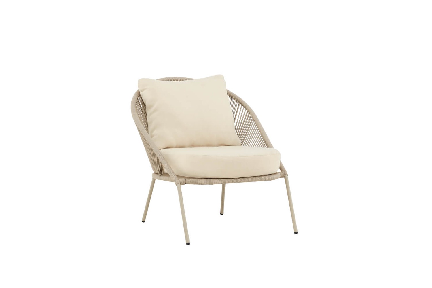 Lindos loungefåtölj 2-pack beige Venture Design