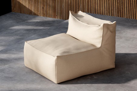 Rambo loungefåtölj beige Venture Home