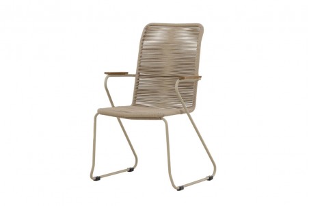Bois matstol beige Venture Home