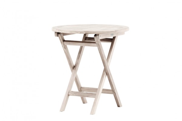 Kenya cafébord Ø70 cm vitputsad Venture Home