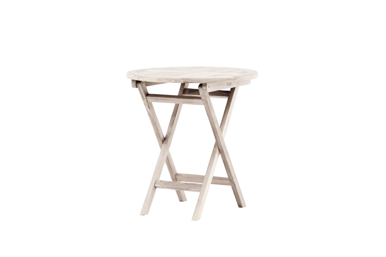 Kenya cafébord Ø70 cm vitputsad Venture Home Kenya cafébord Ø70 cm vitputsad Venture Home