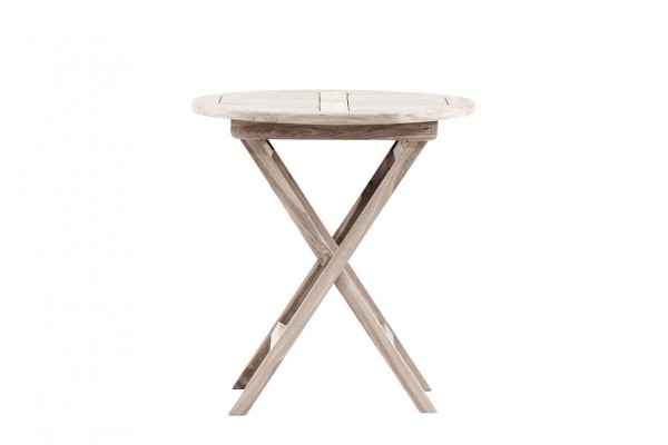 Kenya cafébord Ø70 cm vitputsad Venture Home