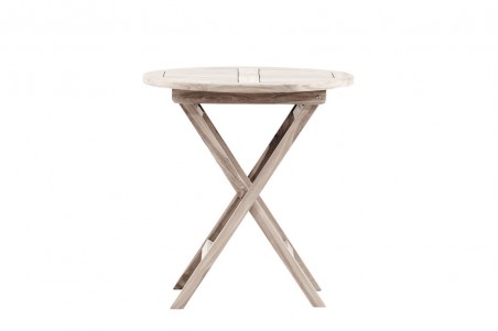 Kenya cafébord Ø70 cm vitputsad Venture Home