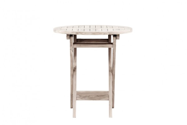 Kenya cafébord Ø70 cm vitputsad Venture Home