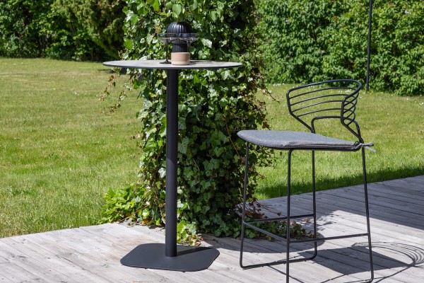 Milano barbord Ø70 cm grå Venture Home