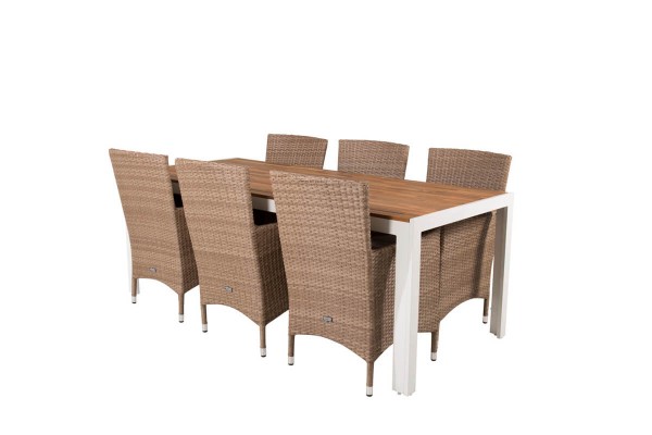 Malin, Bois matgrupp natur/svart Venture Home