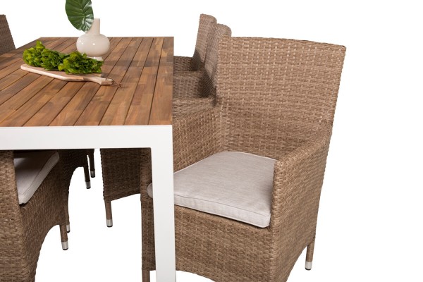 Malin, Bois matgrupp natur/svart Venture Home