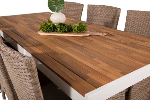 Malin, Bois matgrupp natur/svart Venture Home