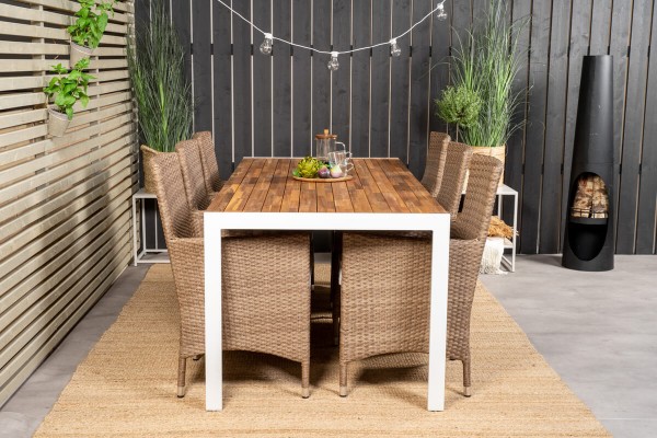 Malin, Bois matgrupp natur/svart Venture Home