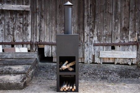 Makarima eldstad svart Venture Home