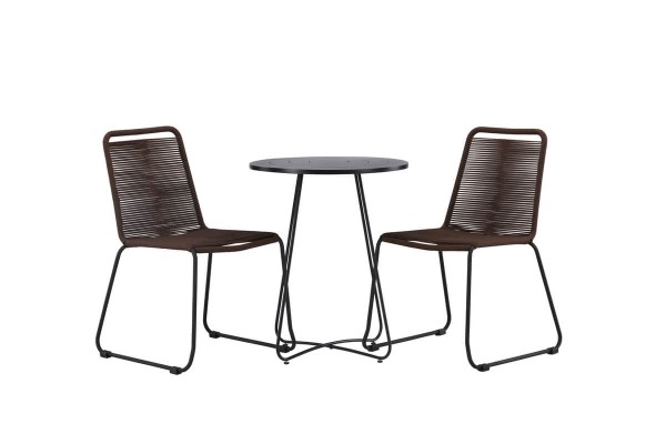 Lindos, Bacong cafégrupp svart/brun Venture Home