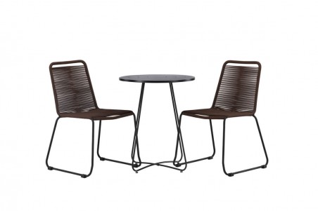 Lindos, Bacong cafégrupp svart/brun Venture Home