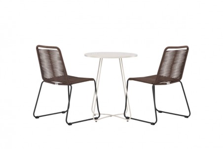 Lindos, Bacong cafégrupp brun/beige Venture Home