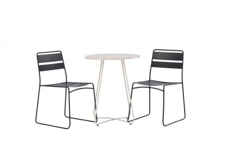 Lina, Bacong cafégrupp svart/beige Venture Home