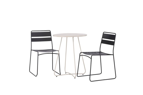 Lina, Bacong cafégrupp svart/beige Venture Home