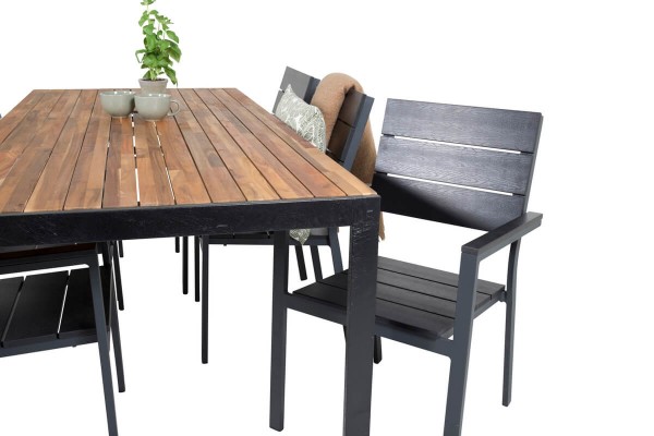Levels, Bois matgrupp svart/natur Venture Home