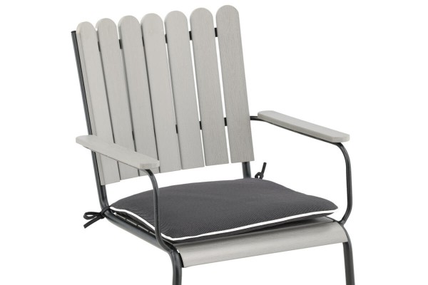 Holmsund sittdyna 6-pack 39x46 cm mörkgrå Venture Design