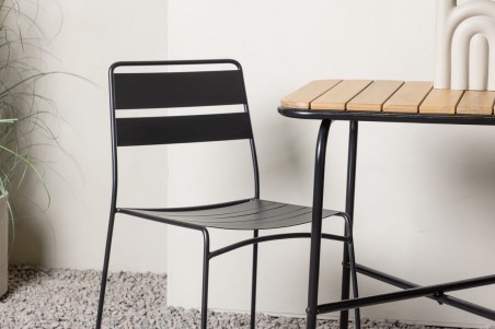 Holmbeck, Lina cafégrupp svart/natur Venture Home