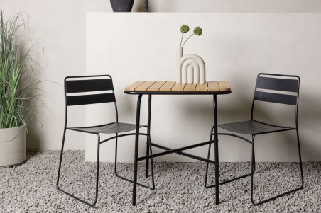 Holmbeck, Lina cafégrupp svart/natur Venture Home