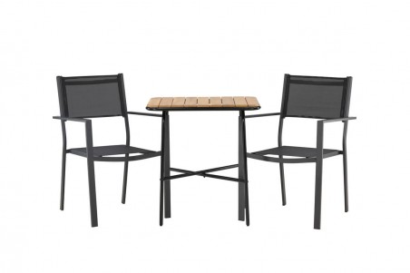 Holmbeck, Copacabana cafégrupp svart/natur Venture Home