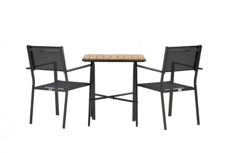 Holmbeck, Copacabana cafégrupp svart/natur Venture Home