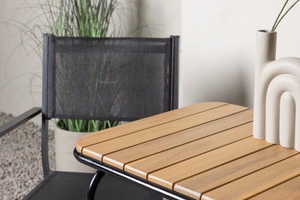 Holmbeck, Copacabana cafégrupp svart/natur Venture Home
